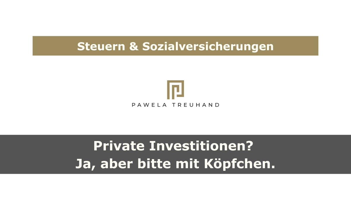 Investieren mit Köpfchen